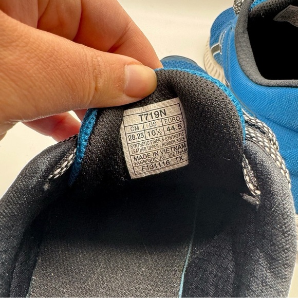 ASICS Fuzex Lyte 2 Blue Running Shoe Sneakers - Picture 10 of 10